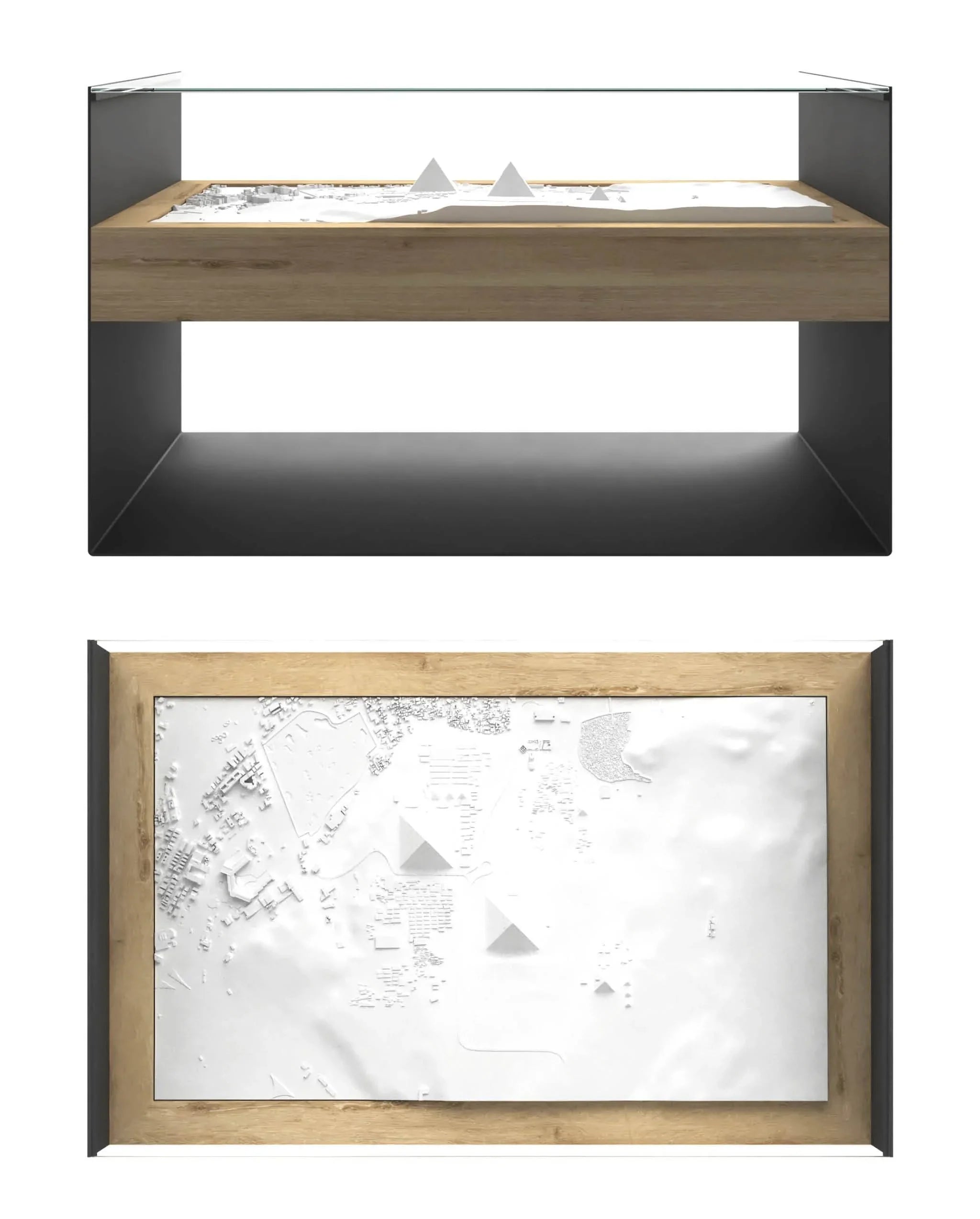 BLOK Wide Coffee Table 3D City Model BLOK, search_hidden - CITYFRAMES