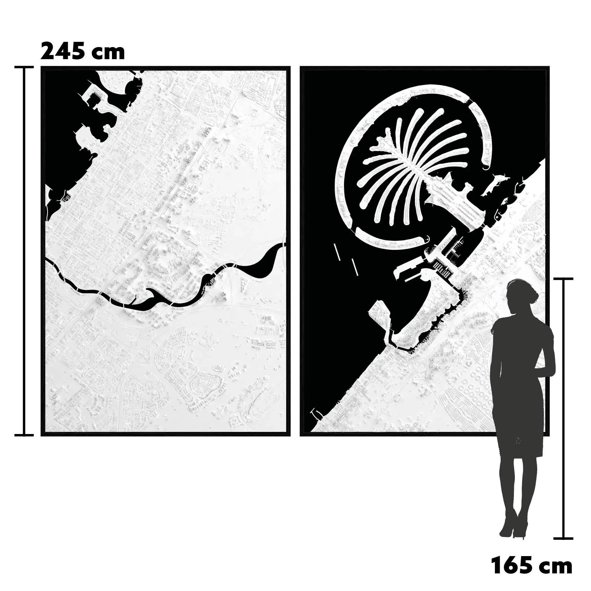 Dubai CITYWALL 3D City Model search_hidden, Wall - CITYFRAMES