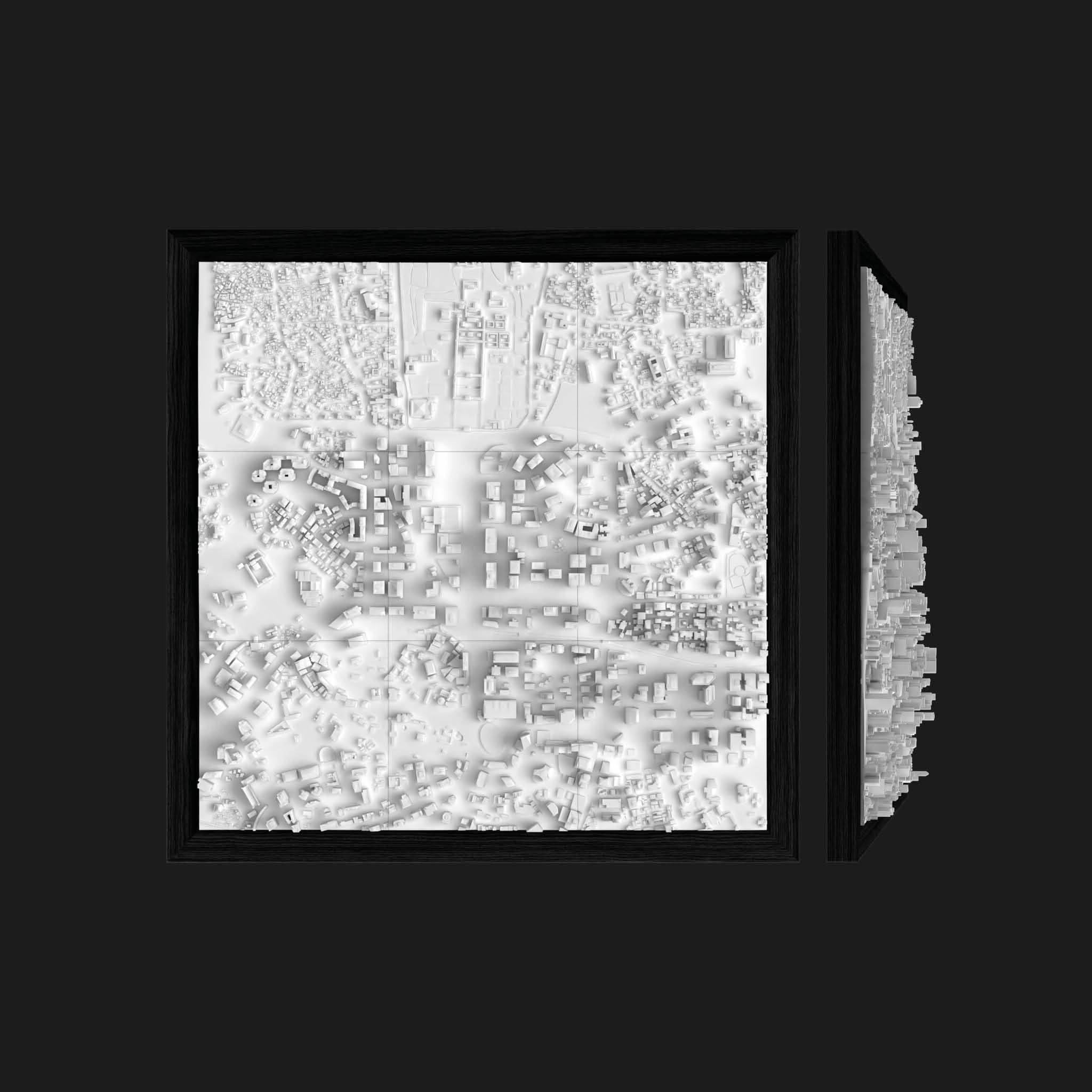 Seoul Frame 3D City Model BFCM, search_hidden - CITYFRAMES