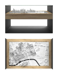 BLOK Wide Coffee Table 3D City Model BLOK, search_hidden - CITYFRAMES