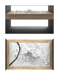 BLOK Wide Coffee Table 3D City Model BLOK, search_hidden - CITYFRAMES